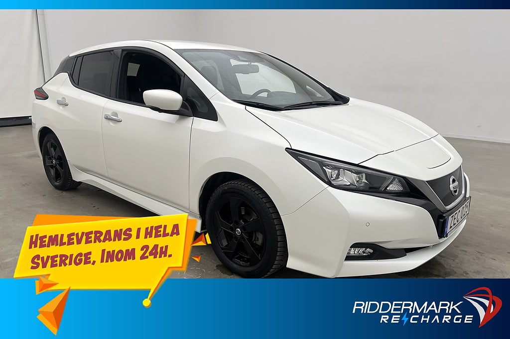 Nissan Leaf 150hk 360° Värmare Rattvärme Adpt.fart Sensorer