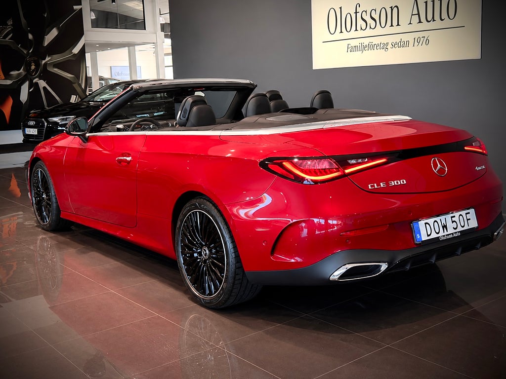 Mercedes-Benz CLE 300 4MATIC Cabriolet AMG Premium Plus Nightpackage - bild 5