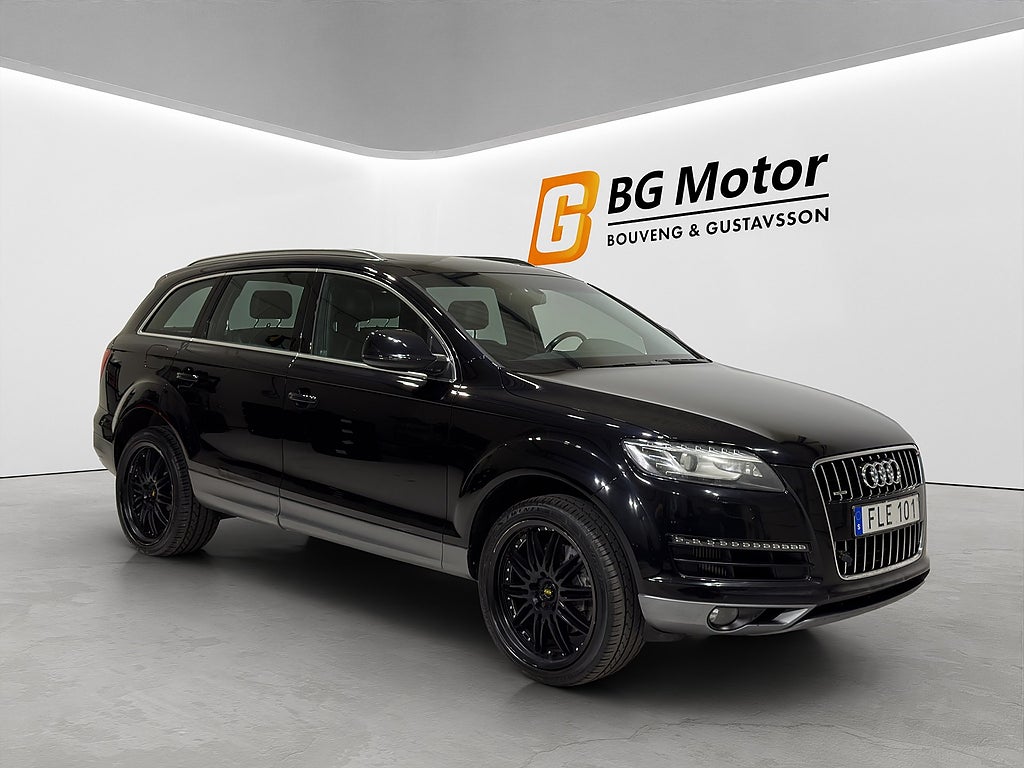 Audi Q7 3.0 TDI V6 quattro 239HK 7-sits Aut Design Pano/Drag/BT