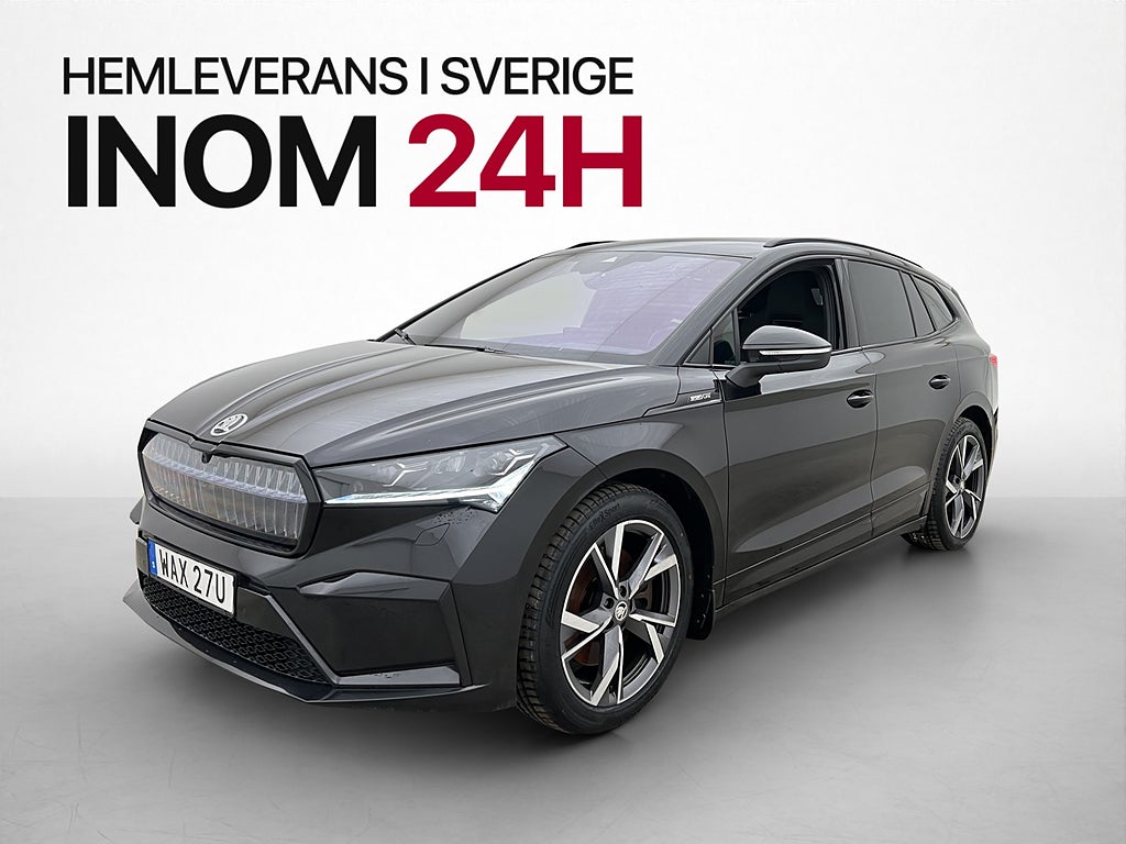 Skoda Enyaq 80x 265hk Sportline Canton HUD Värm Kamera MOMS
