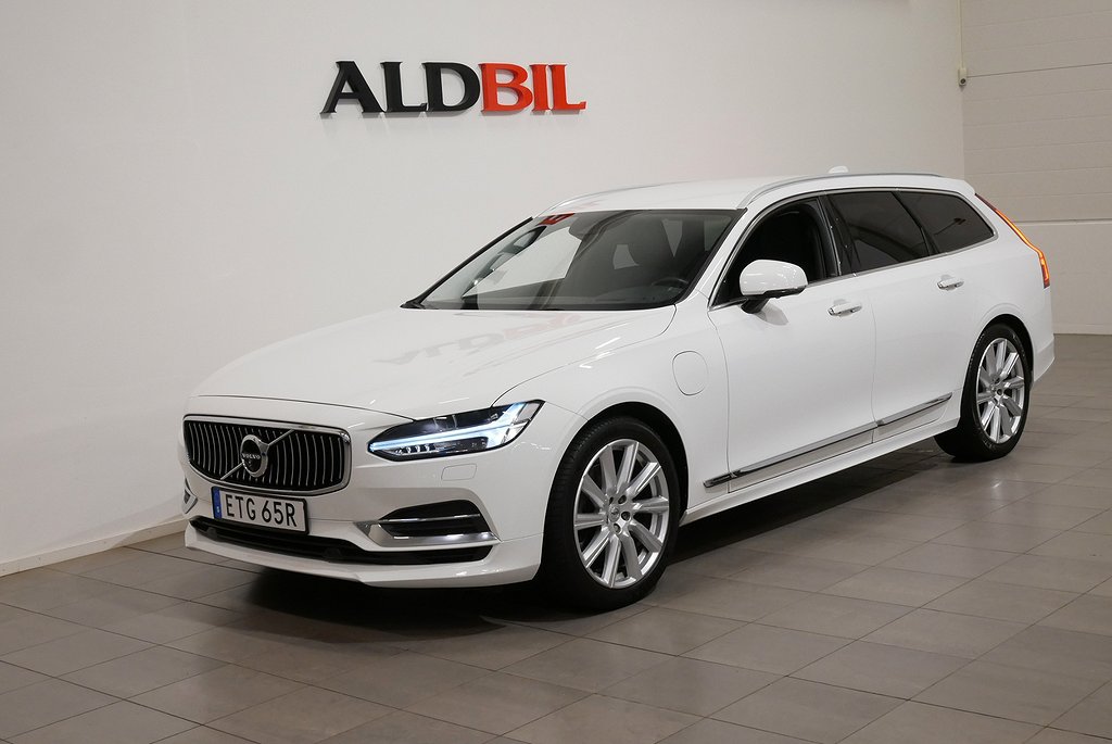 Volvo V90 Recharge T8 392hk AWD Inscription / Drag / Läder / 360°