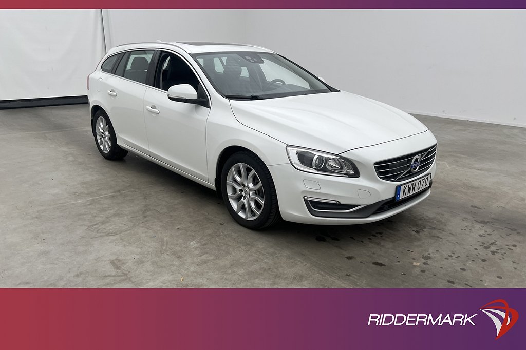 Volvo V60 D4 Summum VOC Värmare Taklucka Kamera Navi BLIS