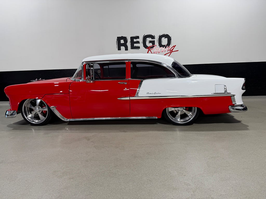 Chevrolet Bel Air 2d stolpe Luftfjädring
