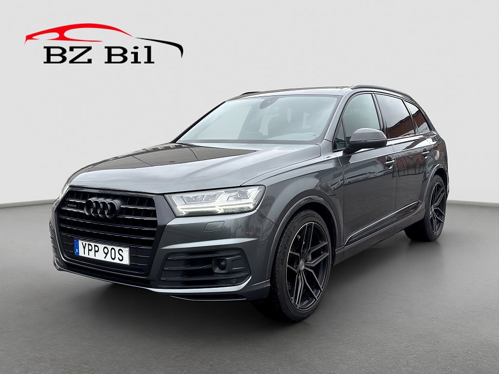 Audi Q7 50 TDI quattro 286hk S line 7 Sits Värmare Drag 