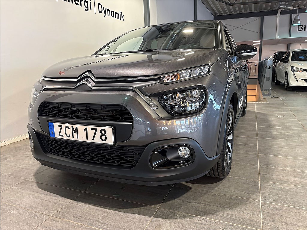 Bild på Citroën C3 Shine 1.2 PT 110hk Aut - CARPLAY,FARTHÅLLARE