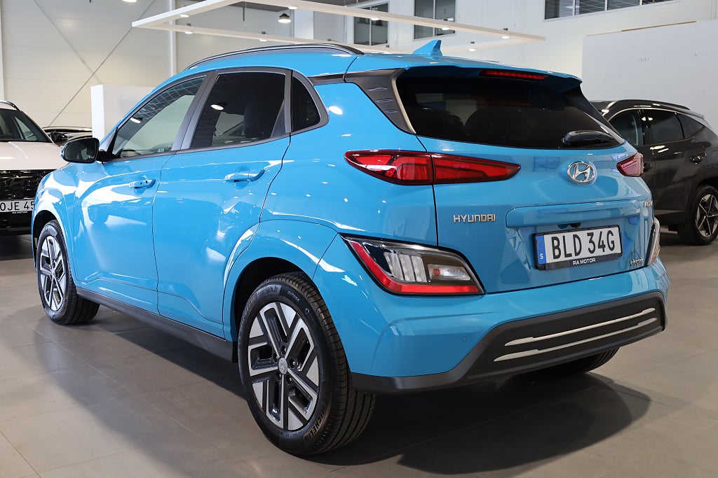 Hyundai Kona 39.2 kWh Essential Navi Kamera Krell Leasbar Rattvärme 2022