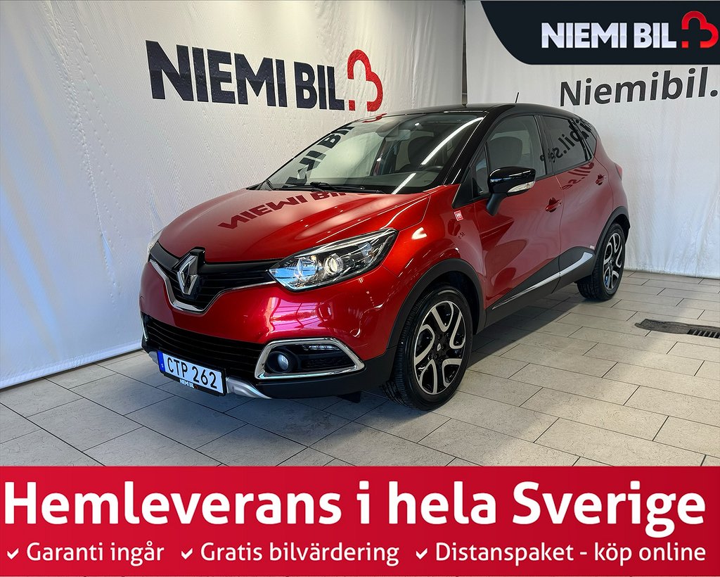 Renault Captur 1.2 TCe P-sensor Låg Skatt MoK Navi S&V-däck