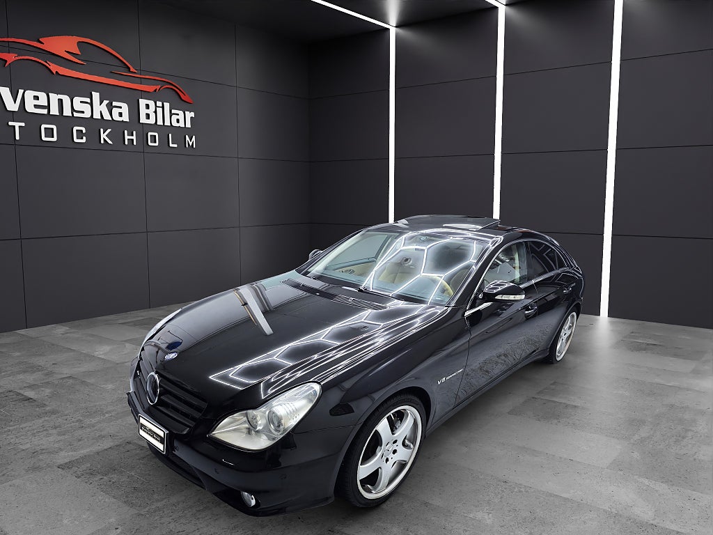 Mercedes-Benz CLS 55 AMG 5G-Tronic /TAKLUCKA/SKINN/MASSAGE/2 ÄGARE/NAVI
