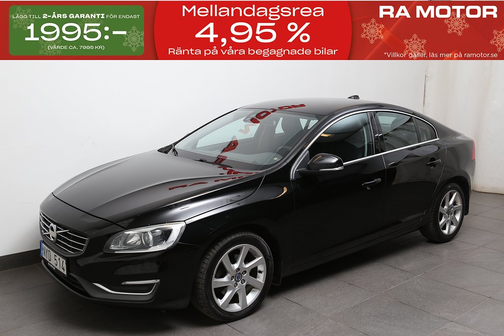 Volvo S60 D4 S/S Momentum Business Edition Dieselv 2014