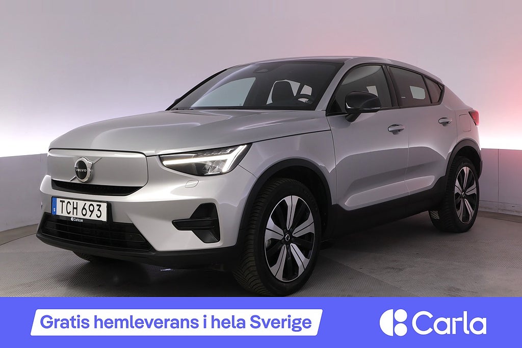Volvo C40 Recharge Single Motor Core Pano Kamera Navi V-hjul