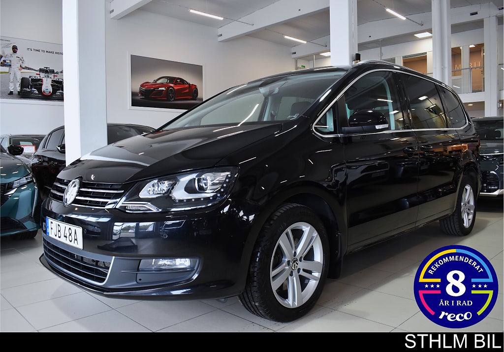 Volkswagen Sharan  1.4 TSI 7-Sits DSG Drag Värmare 4,95% ränta moms 