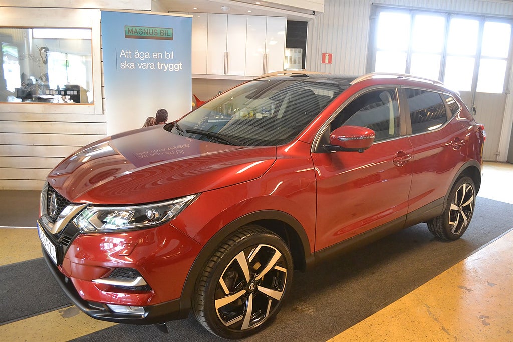 Nissan Qashqai 1.3 DIG-T Aut Panoramatak Fin