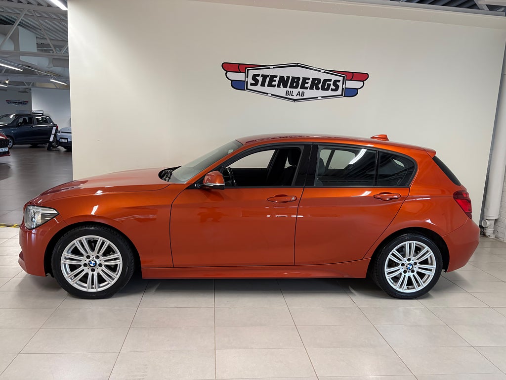 BMW 118d 5-dörrars Steptronic M Sport Automat,SoV Hjul Euro 5 thumbnail
