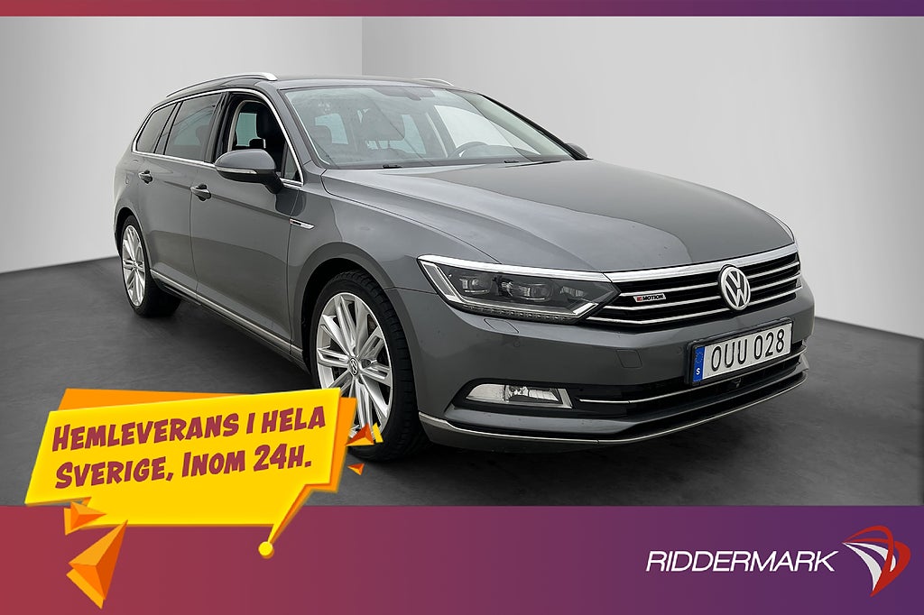 Volkswagen Passat 4M 240hk Cockpit Värm Dynaudio 360° Drag