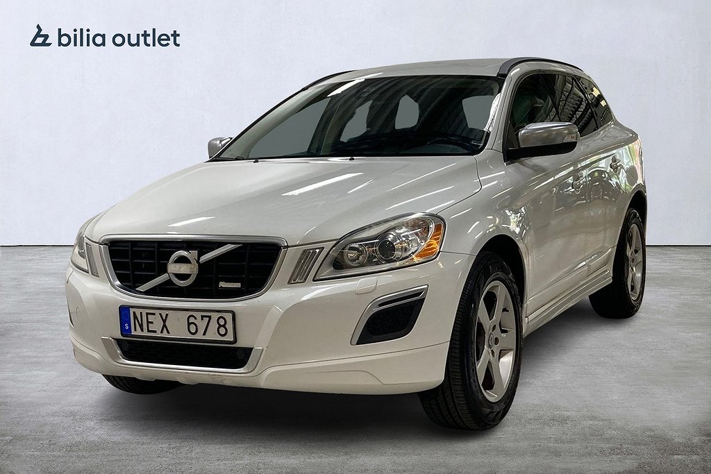 Volvo XC60 D4 AWD R-Design DE 163hk Dragkrok Läder PDC