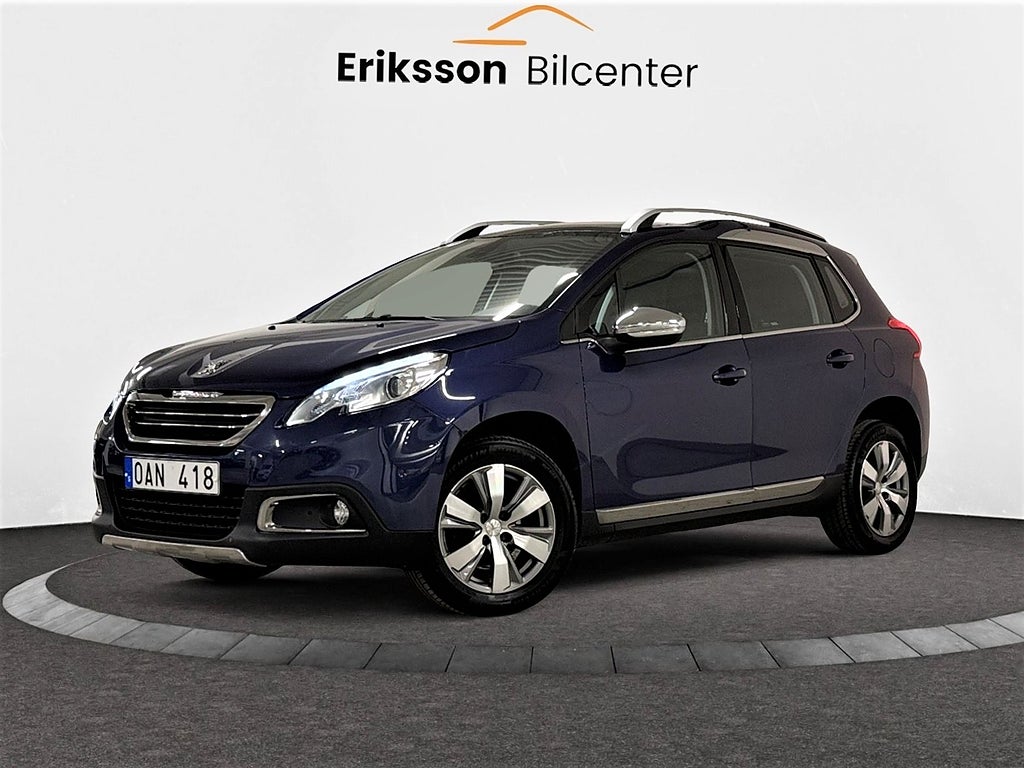 Peugeot 2008 1.2 VTi 82hk Pano/Navi/Nykamrem/0%Ränta