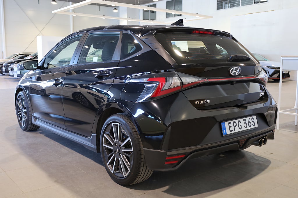 Hyundai i20 1,0 T-GDI iMT 48V MHEV N-Line 120hk Keyless Kamera