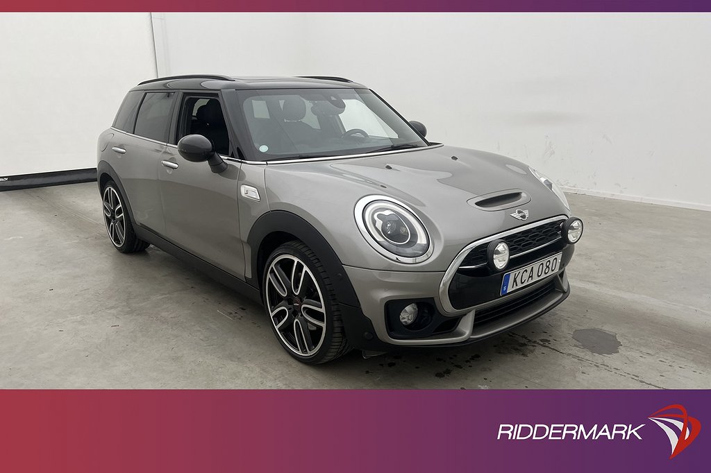 MINI Clubman S 192hk JCW Pano H/K HUD Skinn P-sensorer