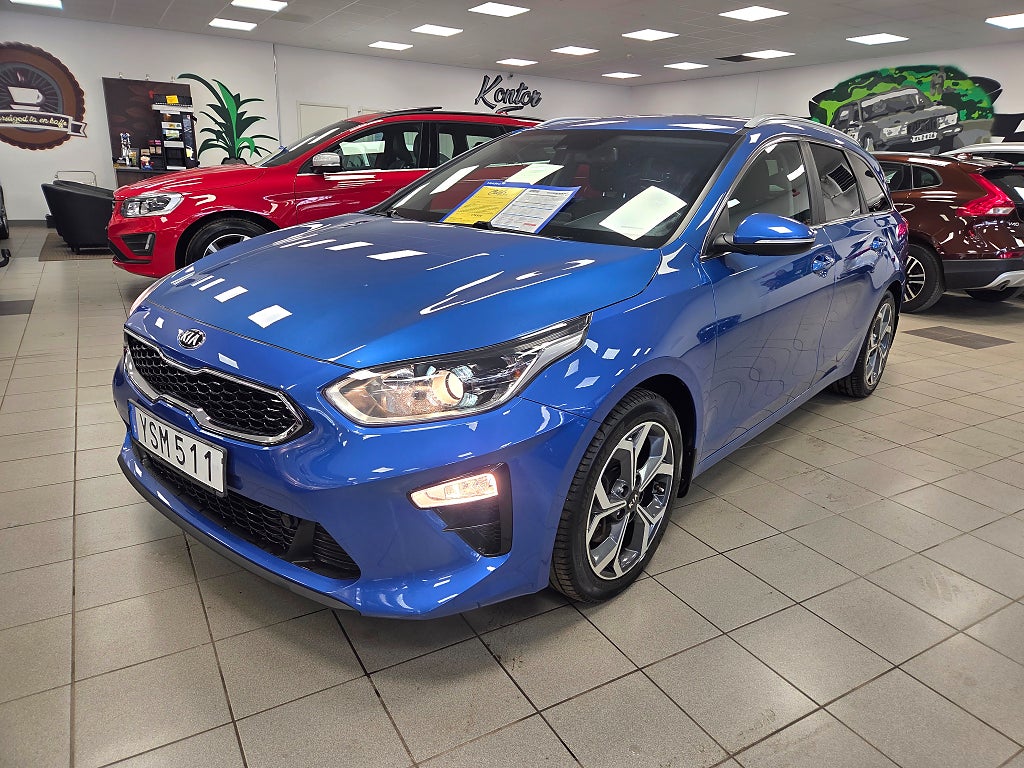 Kia Ceed Sportswagon 1.4 T-GDI, Advance,2Brukare,Drag,Välservad 