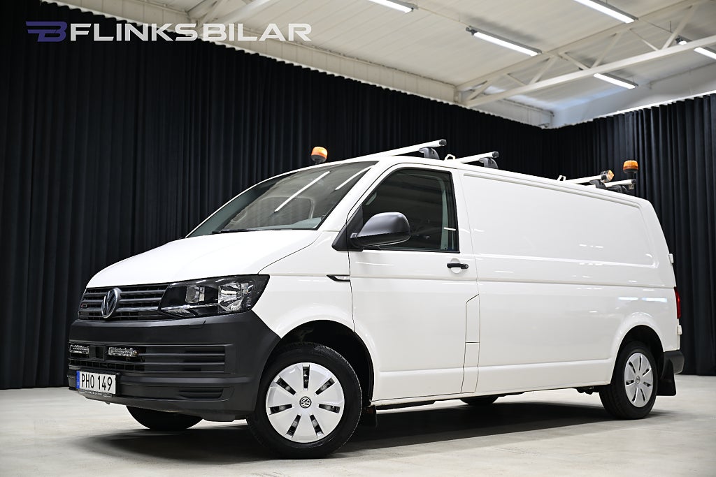 Volkswagen Transporter TDI 4Motion 150HK L2|Inredning|Drag|Värmare|M/K-Värmare