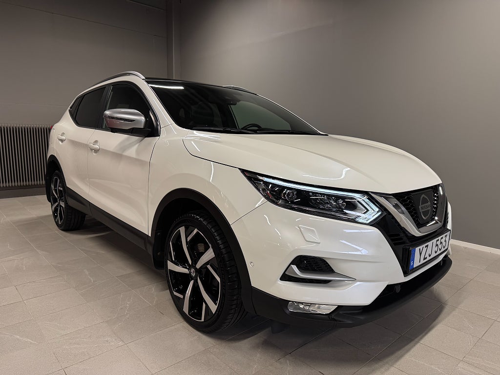Nissan Qashqai 1.2 DIG-T Tekna+ Aut Pano Skinn Bose Navi 360-kam Eu6