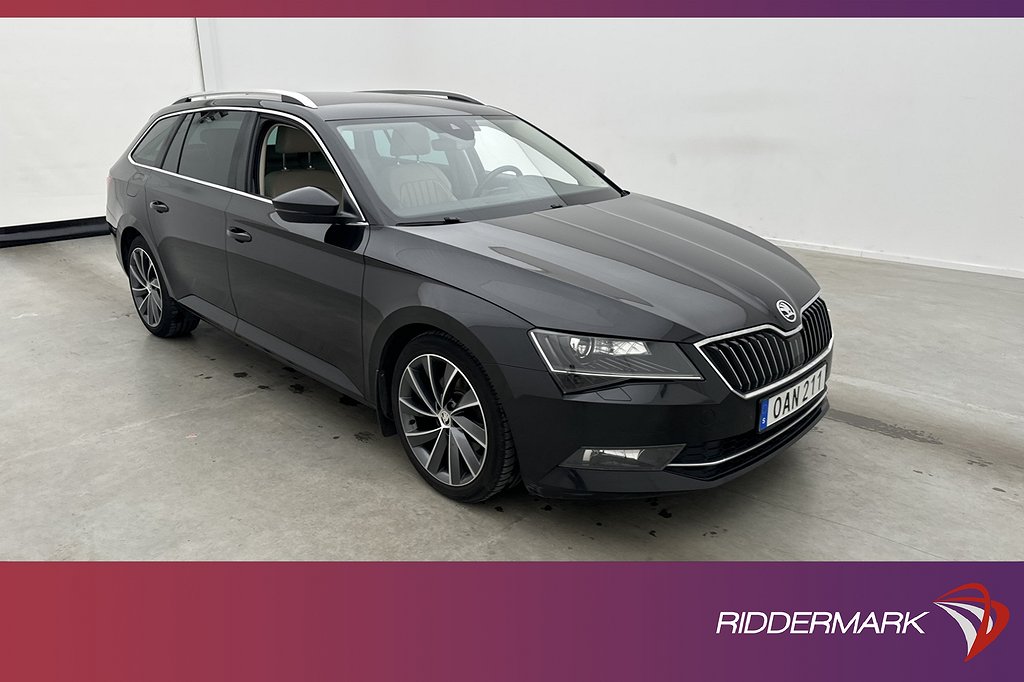 Skoda Superb 4x4 190hk L&K Canton D-Värm Skinn 4,95% RÄNTA