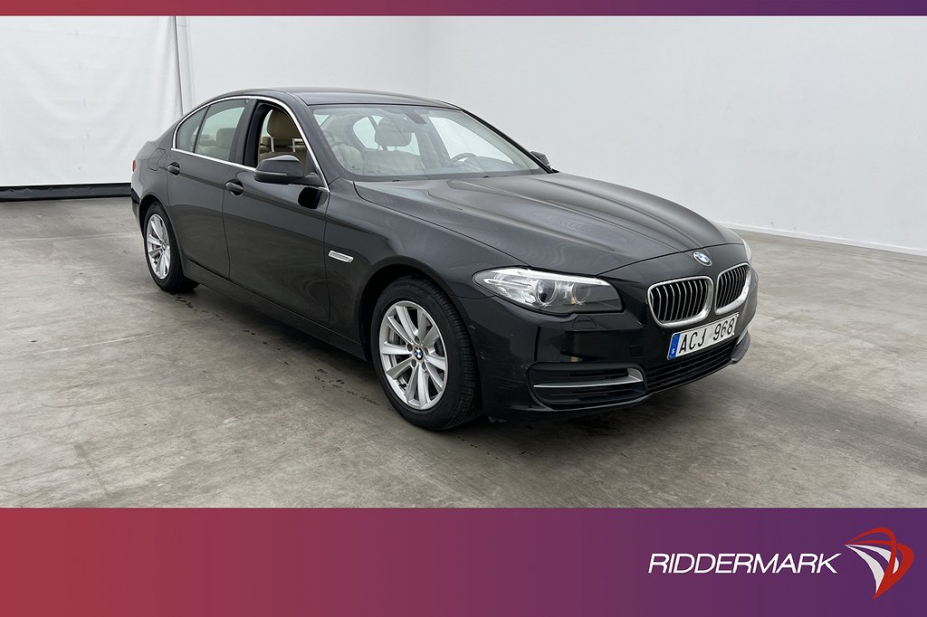 BMW 520 d xDrive 184hk Rattvärme Sensorer 0,49l/Mil