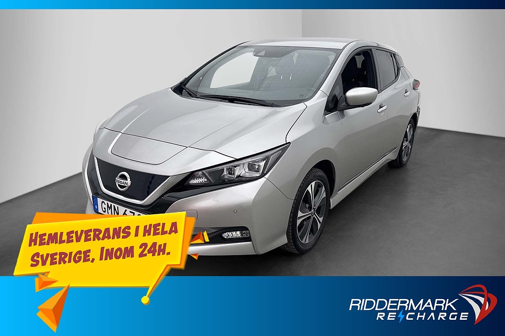 Nissan Leaf e+ 62 kWh 217hk Tekna BOSE Skinn 360° Navi