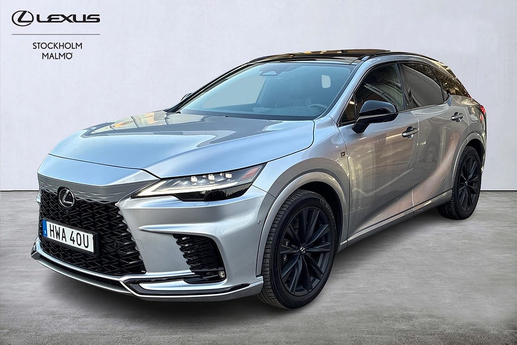 Lexus RX 500h F Sport AWD 371hk Panorama ML 360° HUD