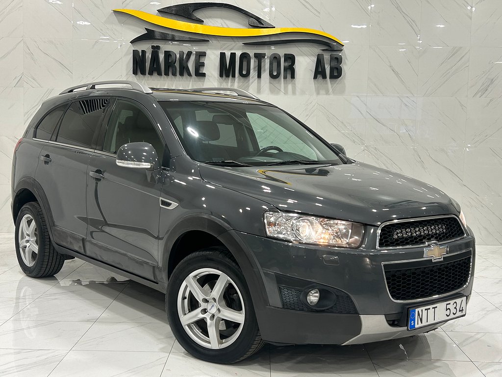 Chevrolet Captiva 2.2 VCDi AWD Euro 5 7 Sits Dragkrok Skinn