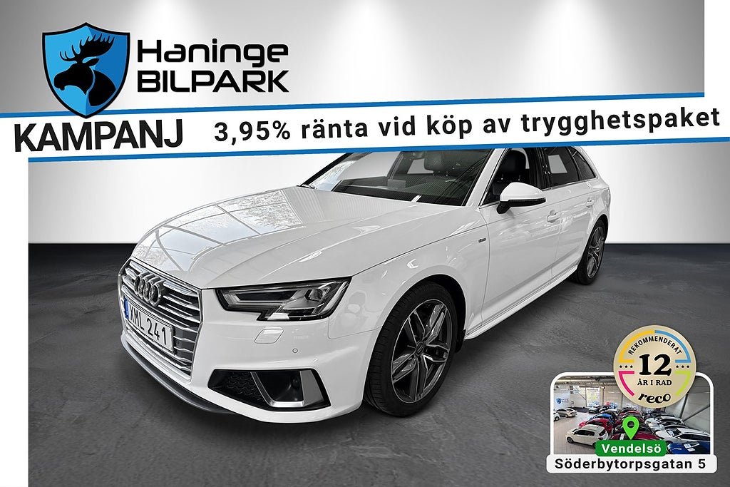 Audi A4 Avant 40TDI quattro  / S Line / DRAG /CARPLAY /FR %3,95