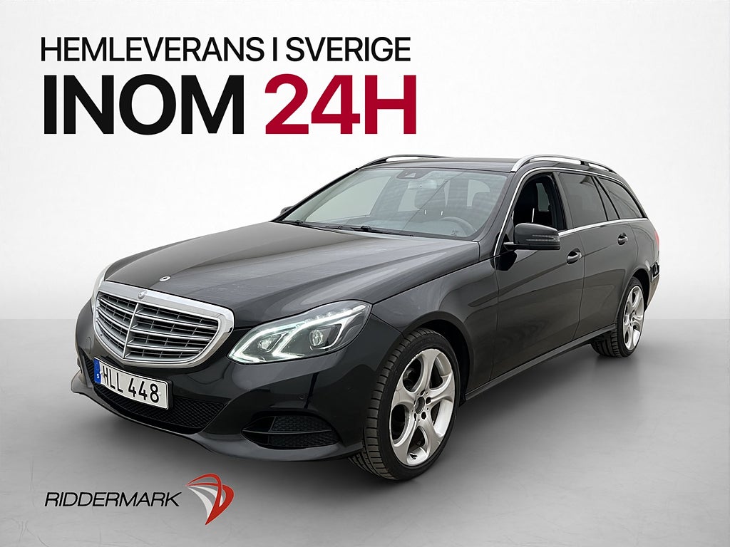 Mercedes-Benz E220 T 170hk Drag Sensorer Skinn Farthållare