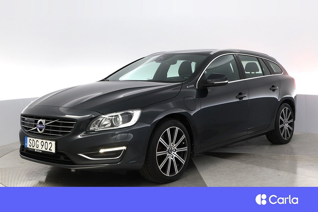 Volvo V60 D5 Plug-in Hybrid AWD Summum Kamera Drag V-Hjul