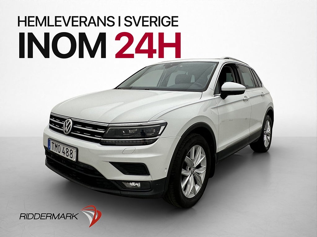 Volkswagen Tiguan TSI 4M 150hk Värmare 360° CarPlay Dragkrok