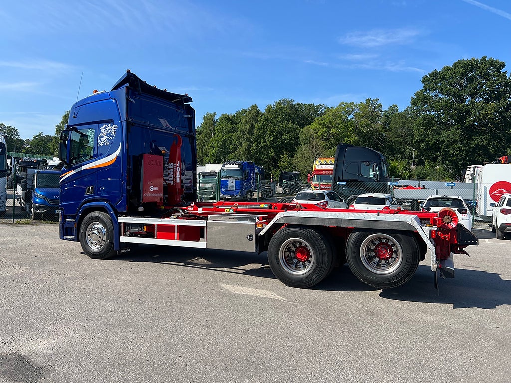 Scania R650 6x2 Lastväxlare, Euro 6
