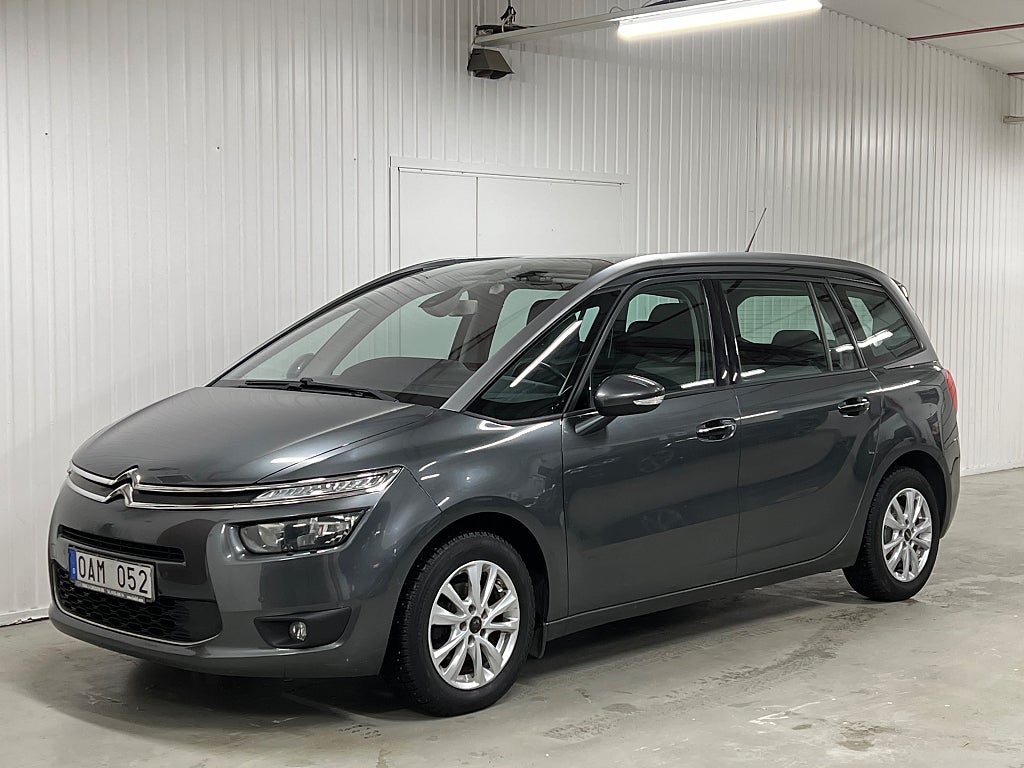 Citroën Grand C4 Picasso 1.6 HDi B-kam Drag 7-Sits Nybesiktigad Ny kamrem 