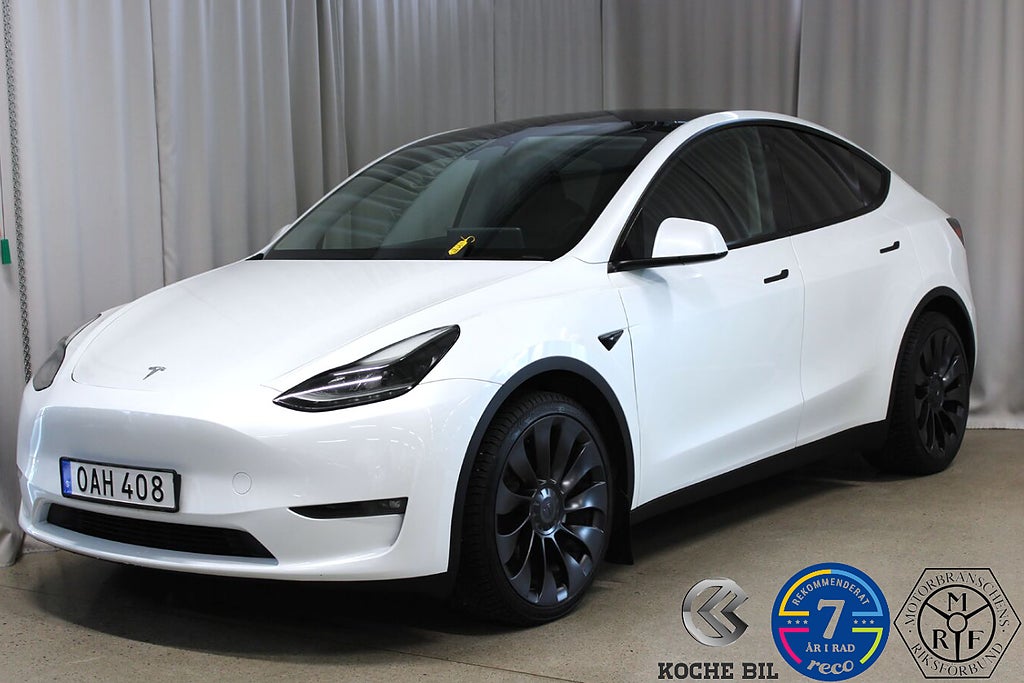 Tesla Model Y Long Range AWD 514HK, Drag, 21'' Uberturbine, Bat-test