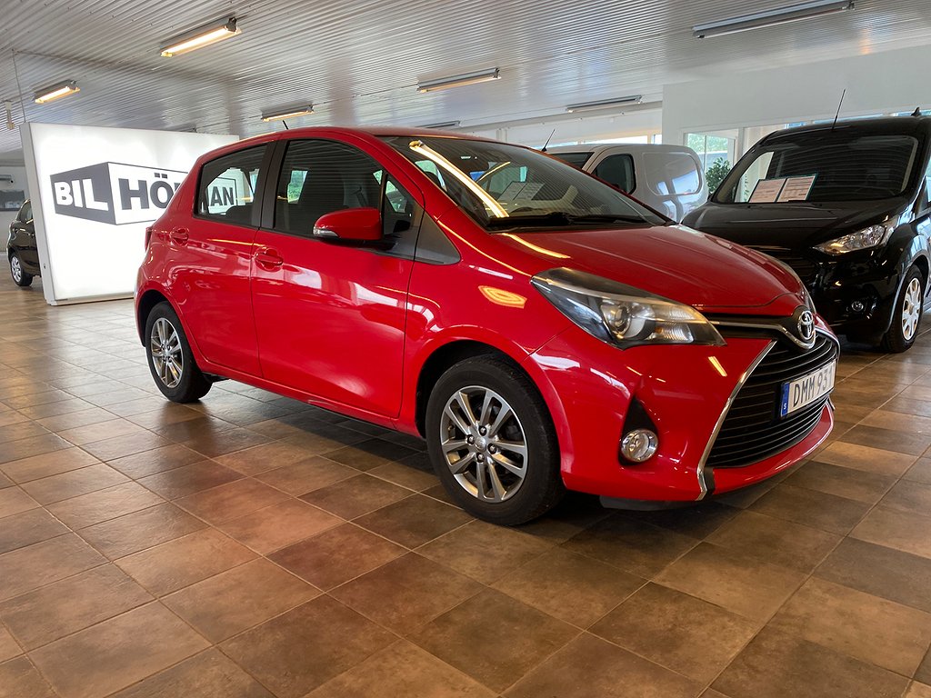 Toyota Yaris 5-dörrar 1.33 Dual VVT-i Active Euro 6