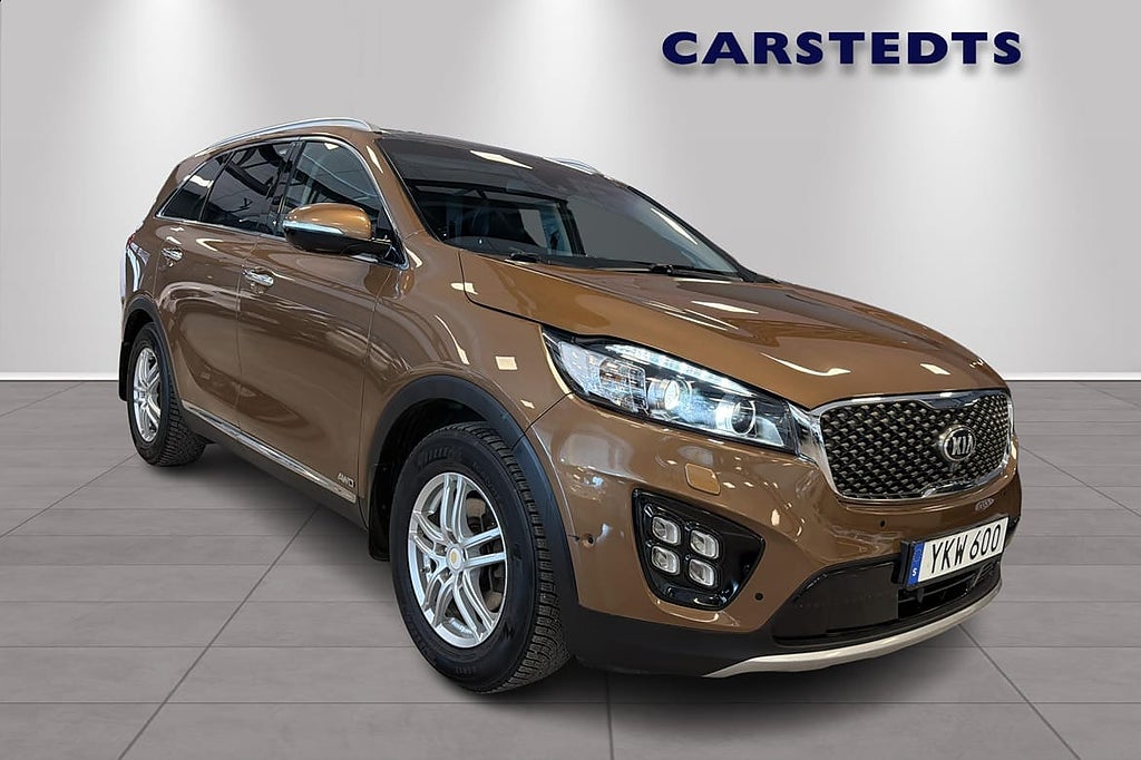 Kia Sorento 2.2 CRDi AWD 7-Sits Pano 360° Skinn Drag