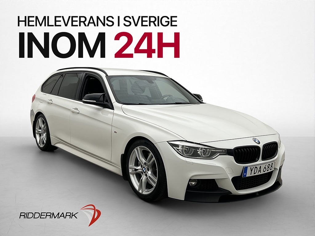 BMW 340I xDrive M Sport 326hk Shadowline Sensorer SV-Såld