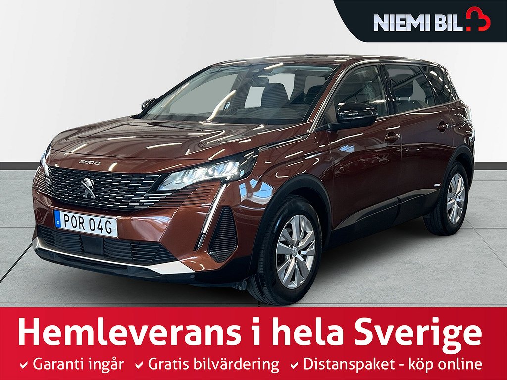 Peugeot 5008 1.2 PureTech 130 EAT S&Vhjul/Carplay/360/7-sits