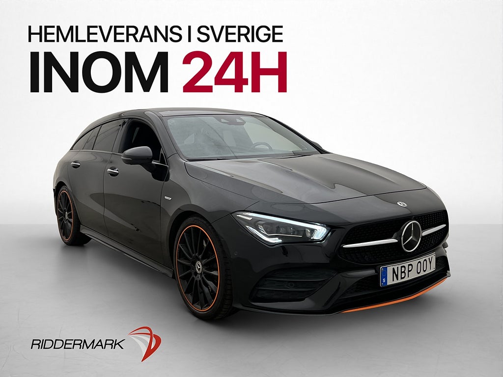Mercedes-Benz CLA250 4M SB 224hk AMG Pano HuD Burm