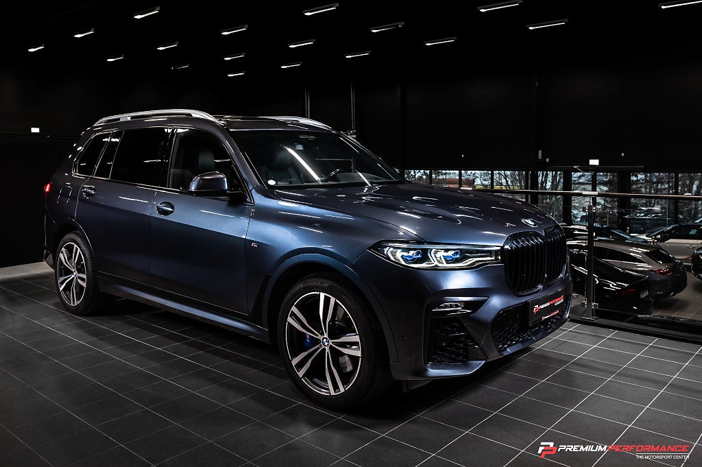 BMW X7 xDrive30d M Sport Laser|HuD|Pano|H/K|360|Värmare|Drag