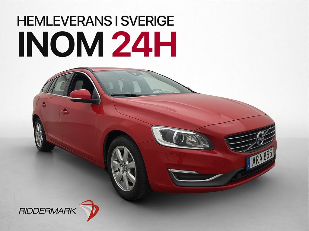 Volvo V60 D4 Momentum Business Edt Dragkrok P-Sensorer Värm