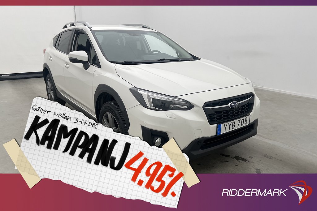 Subaru XV 1.6 4WD Ridge Kamera CarPlay Rattvä 4,95% Ränta