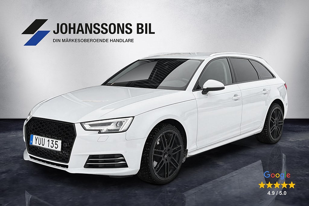 Audi A4 Avant 2.0 TDI Quattro Proline D-Värmare Drag SoV-däck