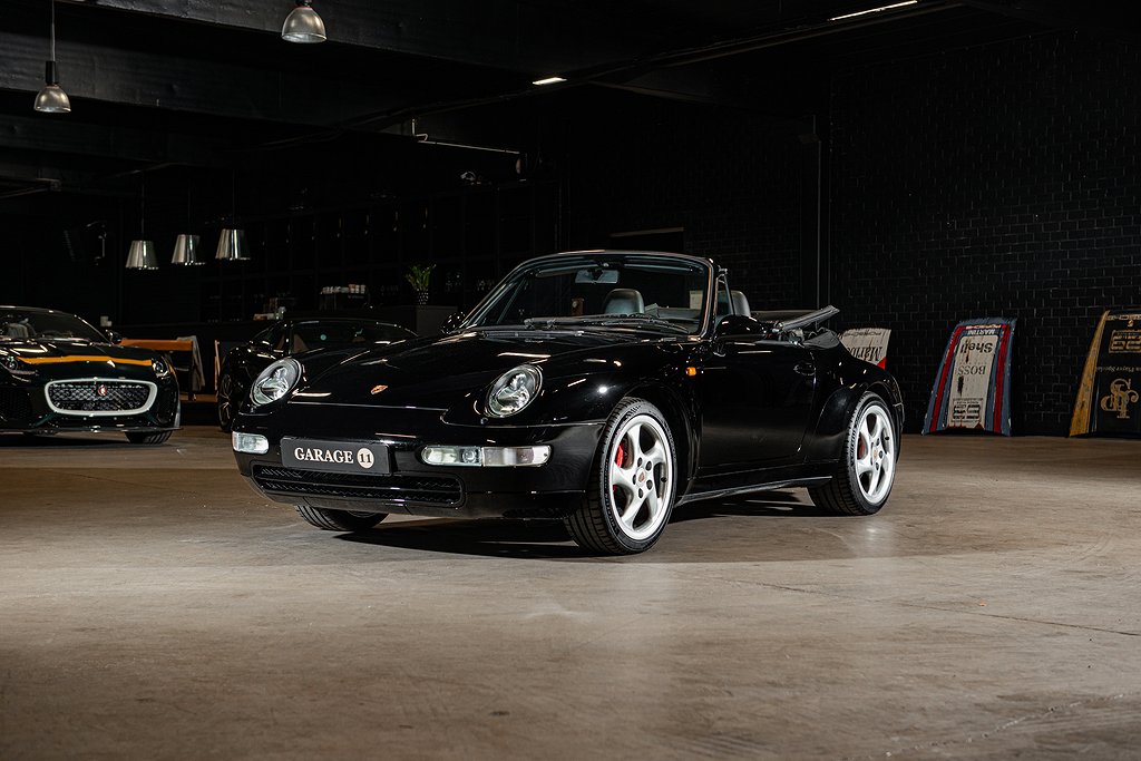 Porsche 911 993 Carrera 2 Cabriolet / 286hk / 1 ägare 