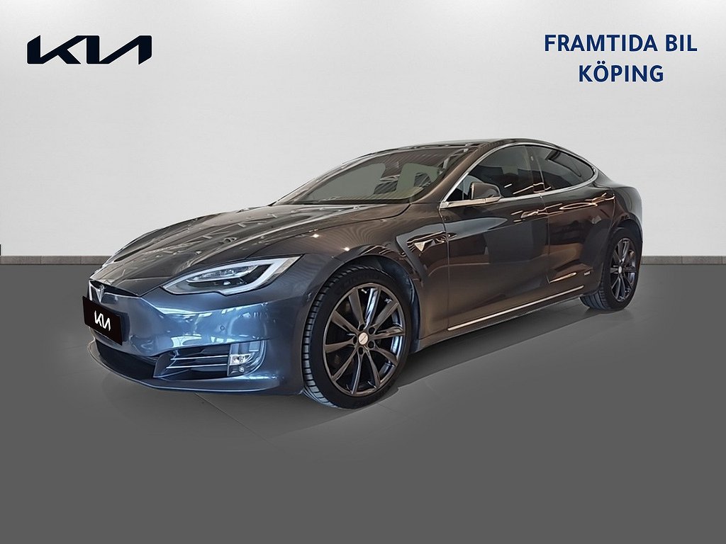 Tesla Model S Long Range AWD En ägare-Glastak-MOMS-Autopilot