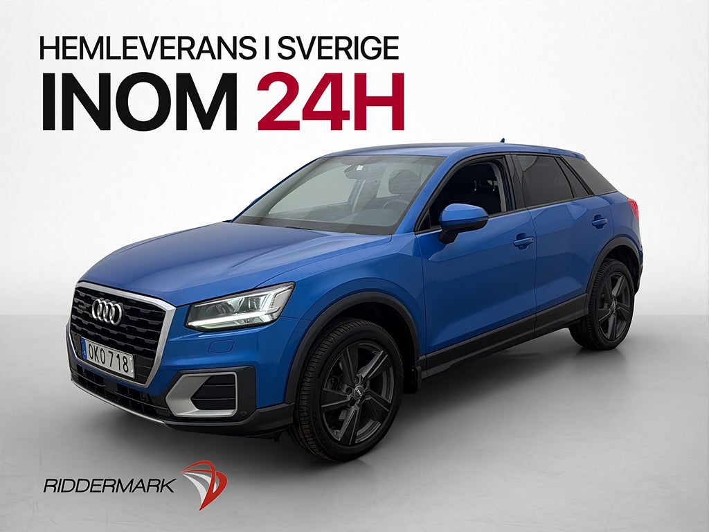 Audi Q2 2.0 TDI Quattro Cockpit Skinn Navi Drag