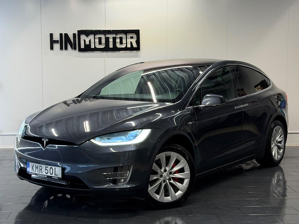 Tesla Model X Performance AWD 611hk |2Brukare|DRAG|AUTOPILOT|360Kam|